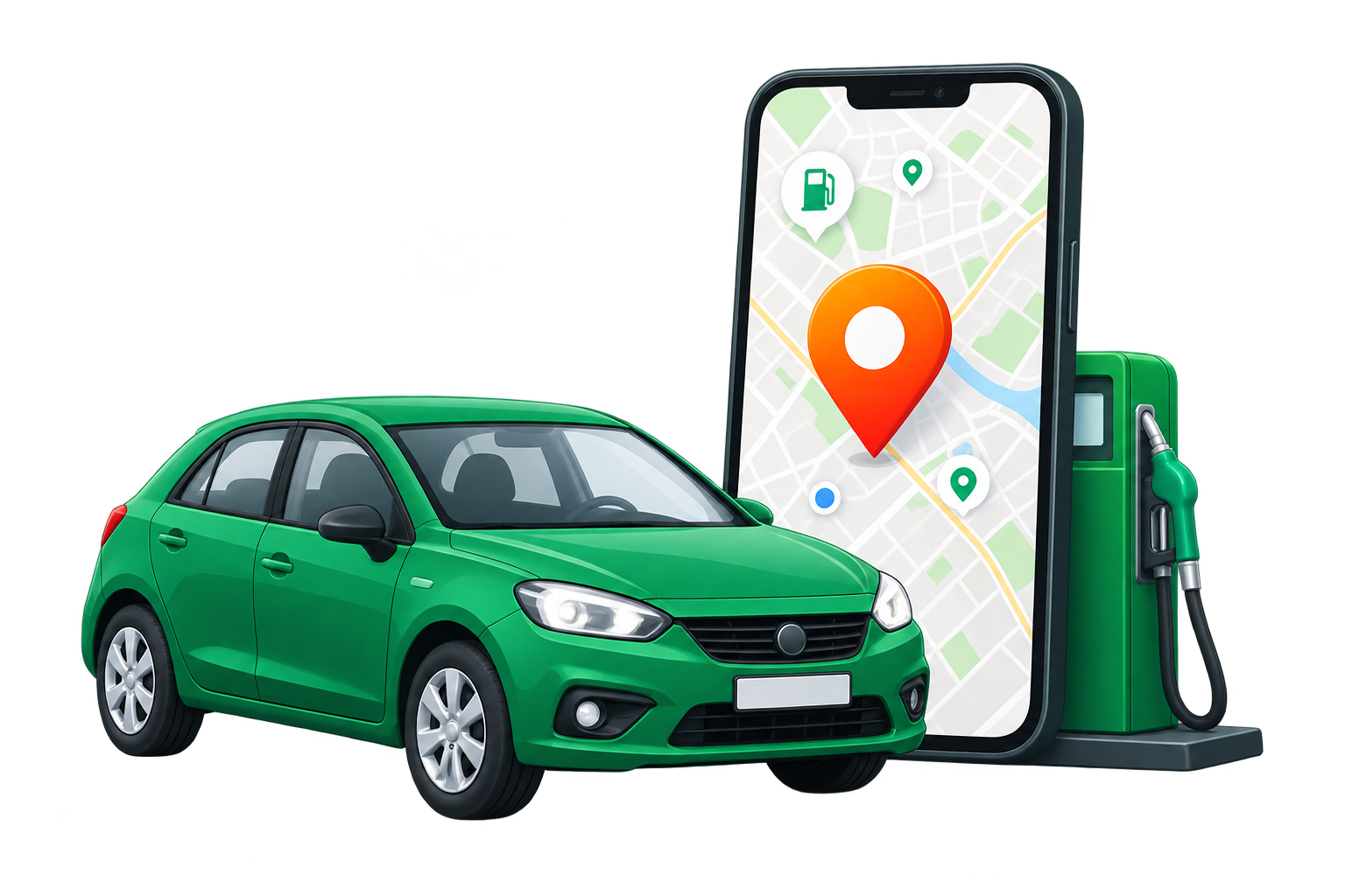 Trouvez les stations et leurs prix autour de vous